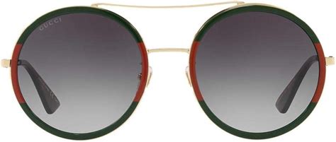 gucci red and green round sunglasses|gucci 56mm square sunglasses.